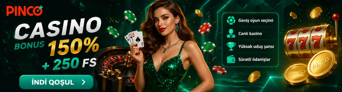 Pinco casino bonus